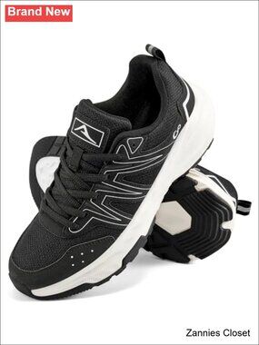 ✨Womens Lightweight Breathable Mesh Walking Tennis Sneakers Lace-Up Athletic